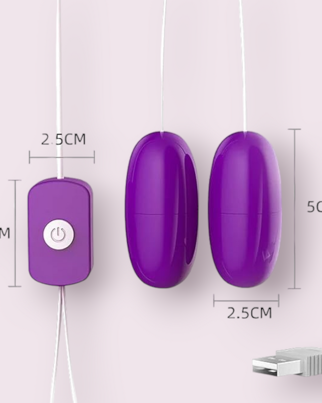 Huevo Vibrador Doble Jump Lilo
