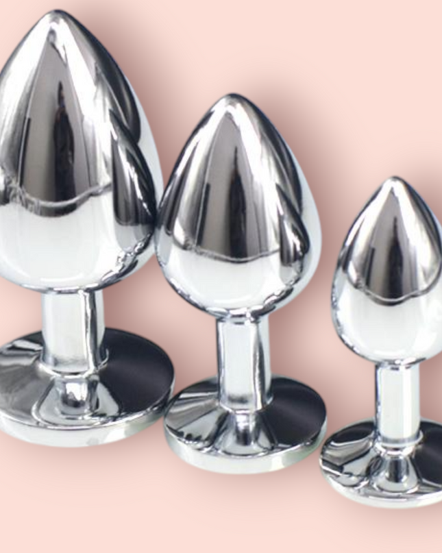 Plug Anal Diamante Azul