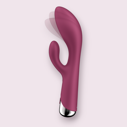 Vibrador Satisfyer Rotador  Spinning Rabbit 1