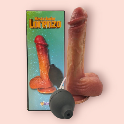 Dildo Eyaculador Lorenzo 21.4CM