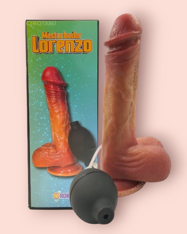Dildo Eyaculador Lorenzo 21.4CM