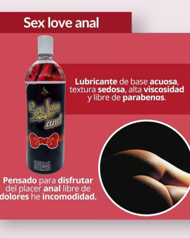 Lubricante Anal Desensibilizante 1000 ml