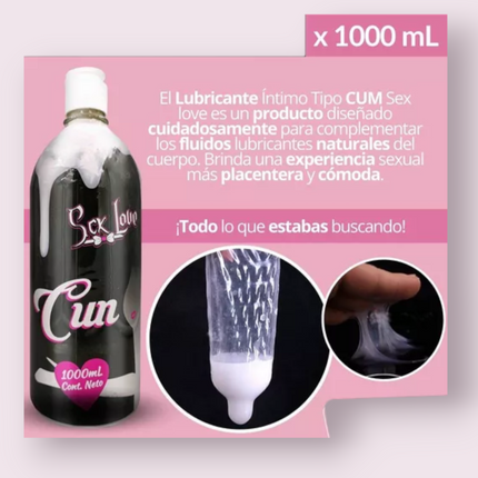Lubricante Intimo Cum 1000 ml