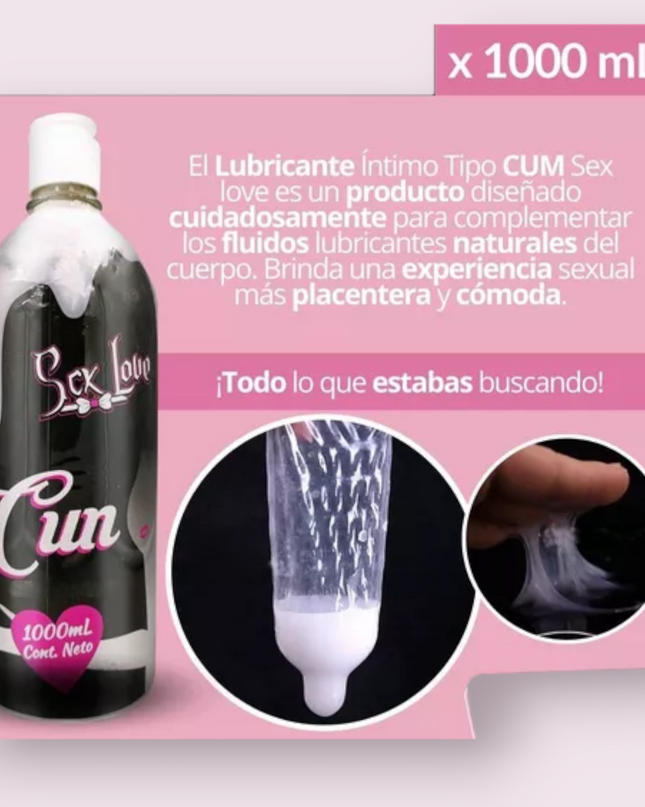 Lubricante Intimo Cum 1000 ml