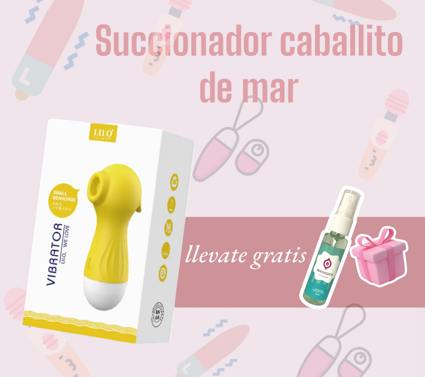 Succionador Caballito de Mar Lilo