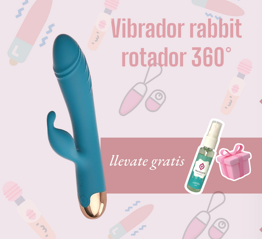 Vibrador Rabbit Rotador 360° We love Lilo