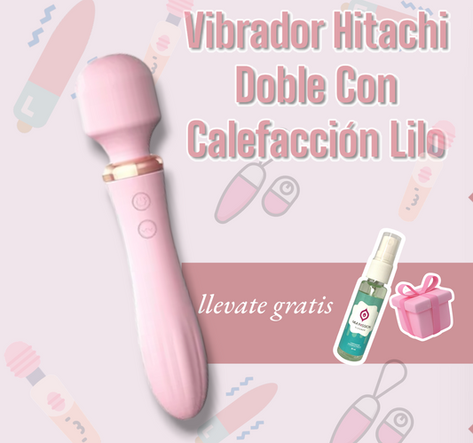 Vibrador Hitachi Doble Con Calefacción Lilo
