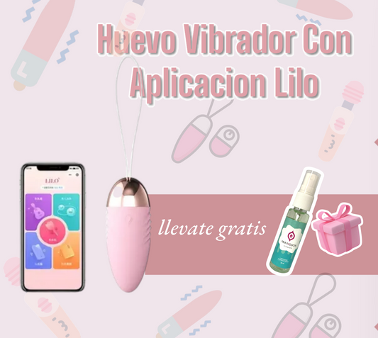 Huevo Vibrador Con Aplicacion Lilo