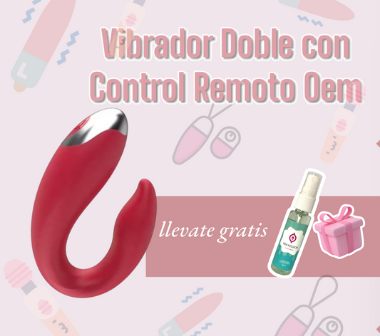 Vibrador Doble con Control Remoto Oem