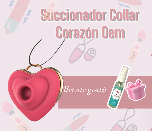 Succionador Collar Corazón Oem