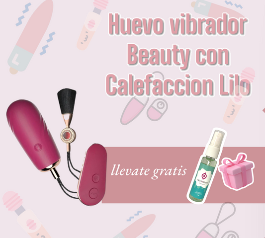 Huevo vibrador Beauty con Calefaccion Lilo
