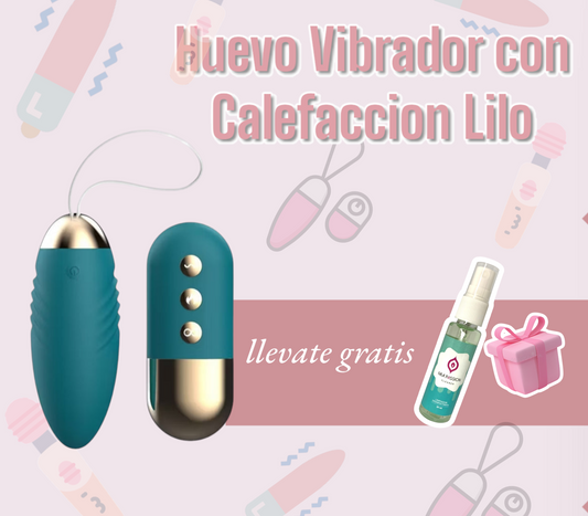 Huevo Vibrador con Calefaccion Lilo