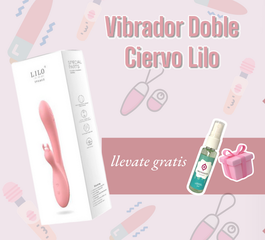 Vibrador Doble Ciervo Lilo