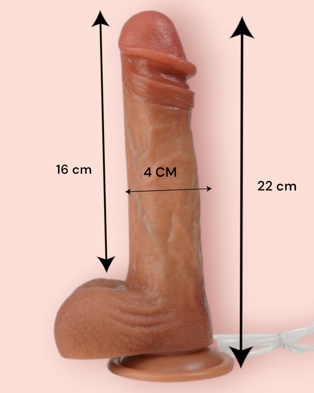 Dildo Ultrarealista Eyaculador Regor 22CM