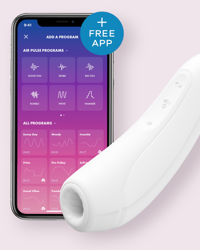 Succionador Satisfyer Curvy 1 con App