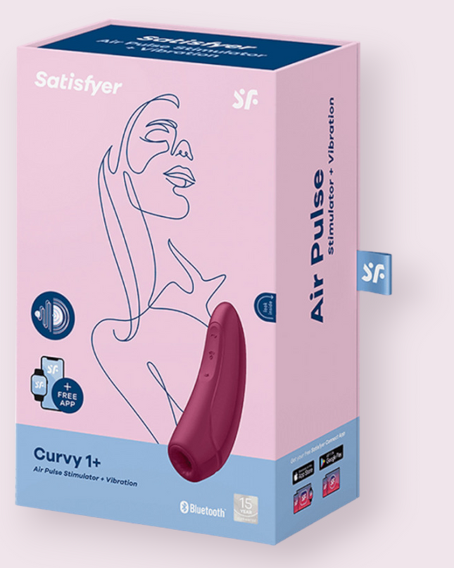 Succionador Satisfyer Curvy 1 con App