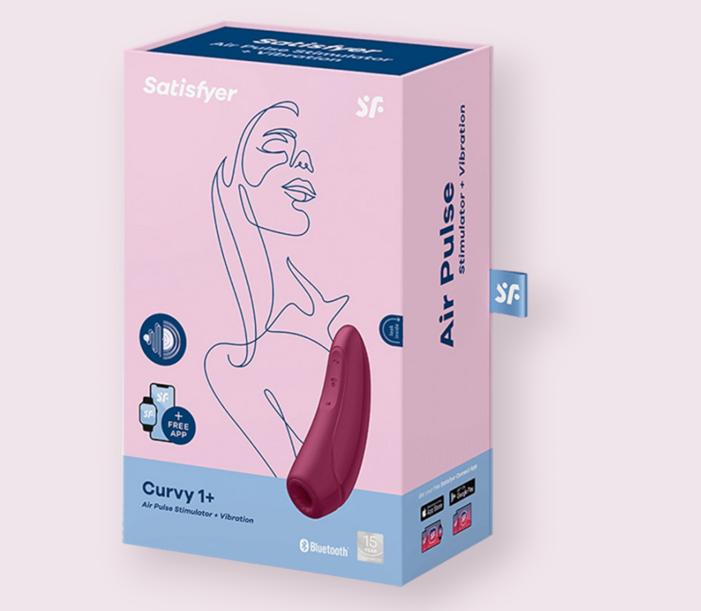 Succionador Satisfyer Curvy 1 con App