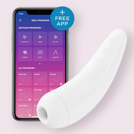 Succionador Satisfyer Curvy 2 con App