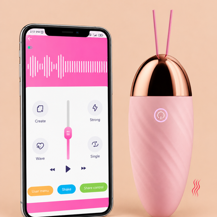 Huevo Vibrador Con Aplicacion Lilo