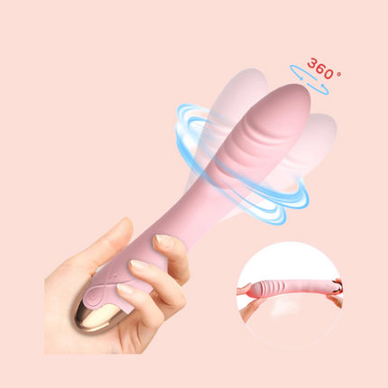 Vibrador Rotador 360° we love 19 cm Lilo