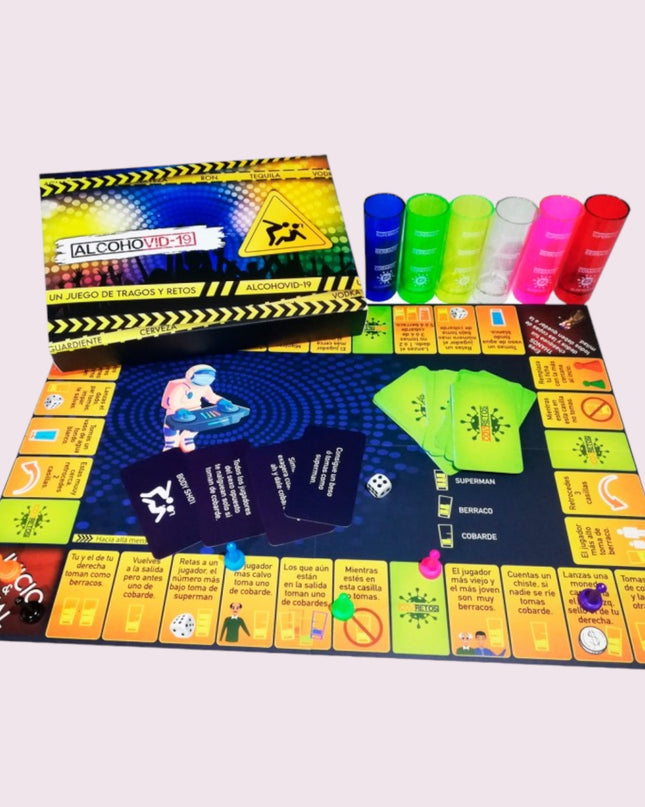 Juego Alcohovid