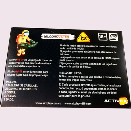 Juego Alcohovid