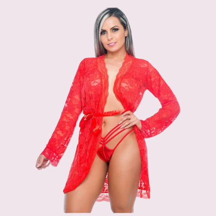 Salida con Panty Roja