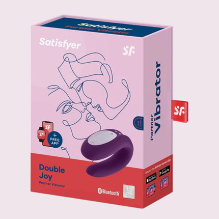 Satisfyer Double Joy Morado