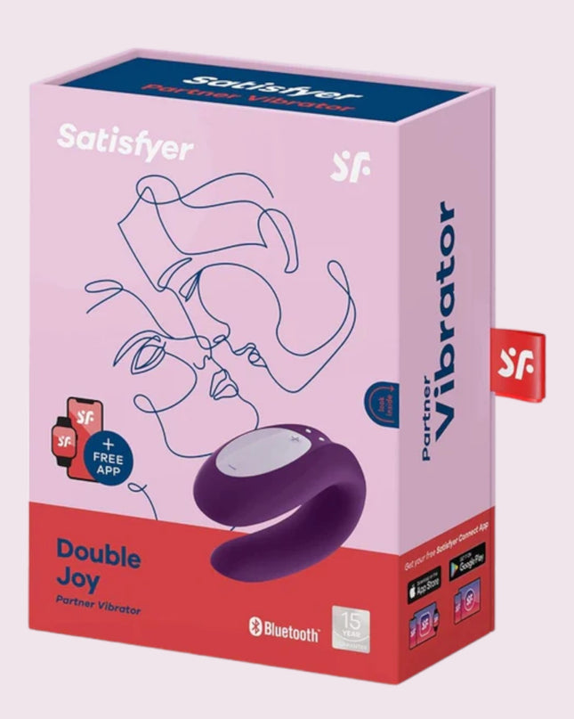Satisfyer Double Joy Morado