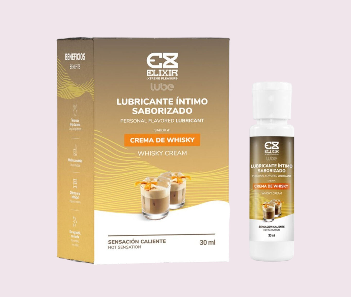 Lubricante Crema de Whisky 30 ml