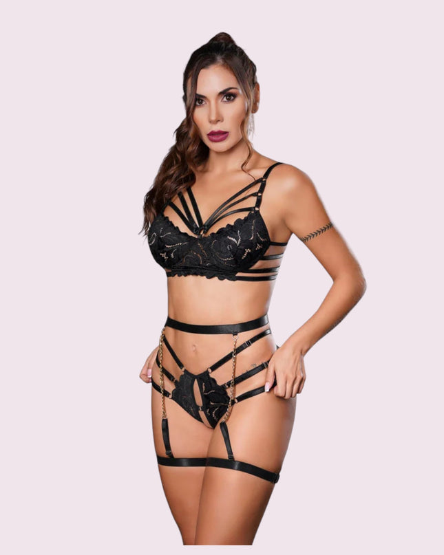 Conjunto Panty Abierto  ref.C22