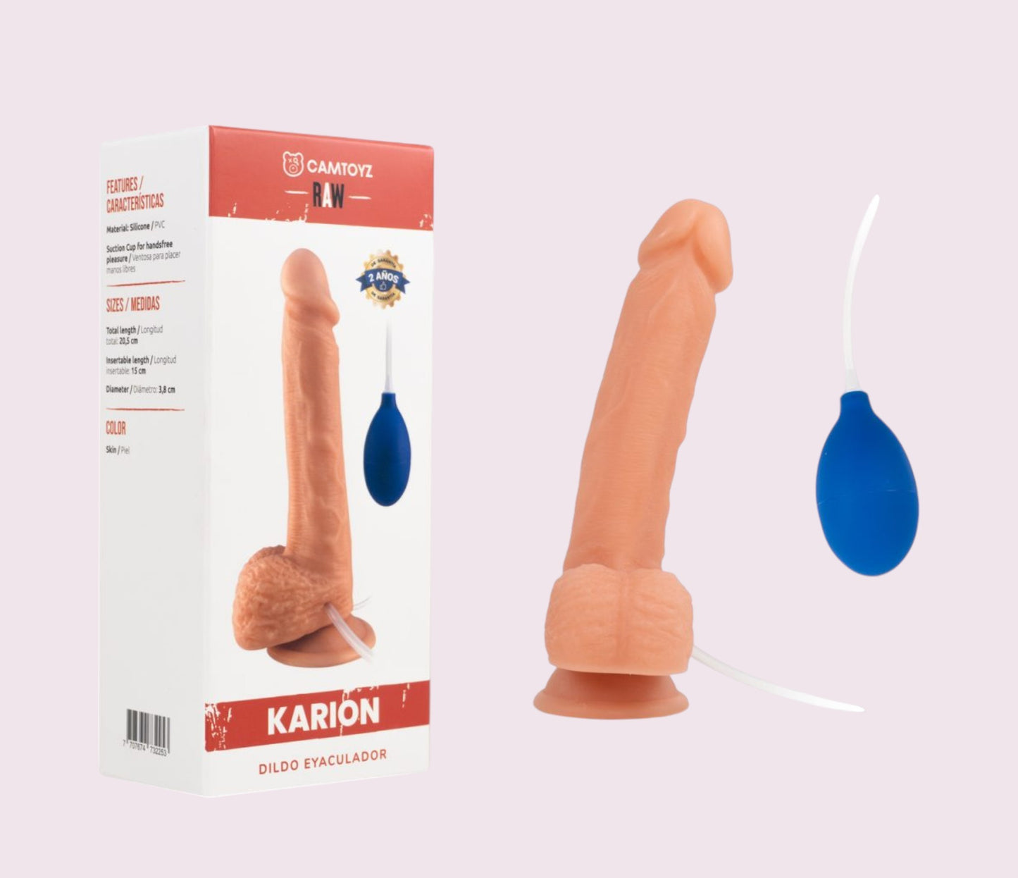 Dildo Eyaculador Karion