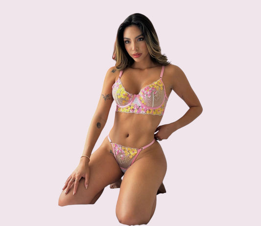 Set Salome Rosa