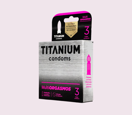 Condon Titanium Multiorgasmo x3