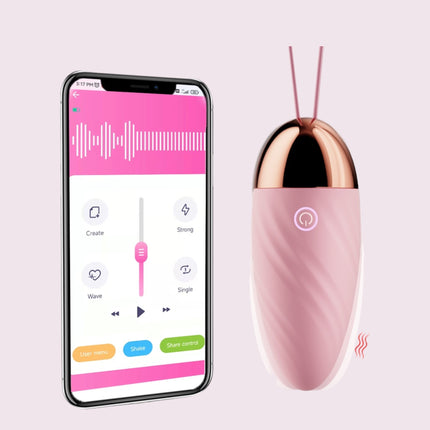 Huevo Vibrador Con Aplicacion Lilo