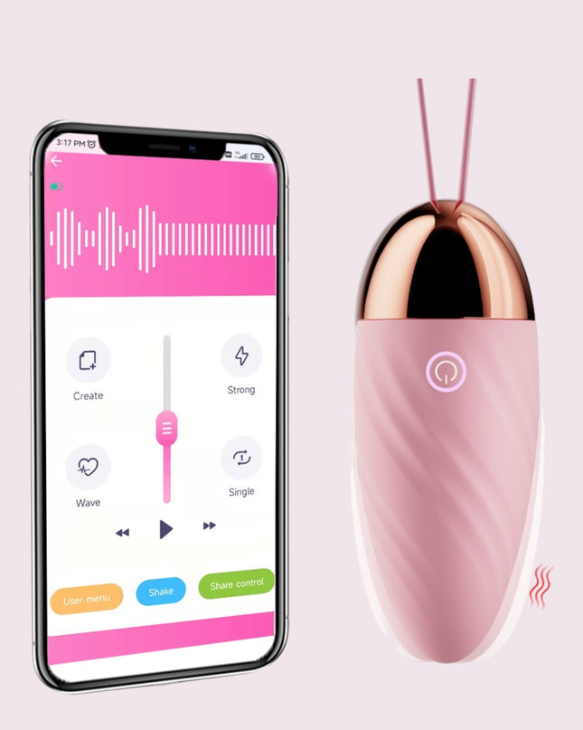 Huevo Vibrador Con Aplicacion Lilo