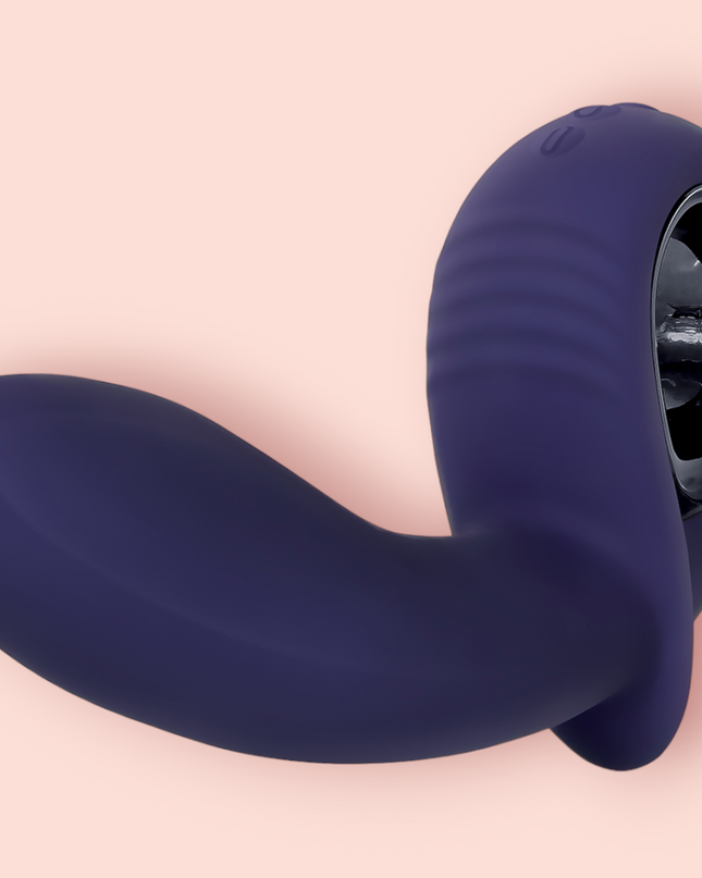 Vibrador Anal/ Vaginal Inflable