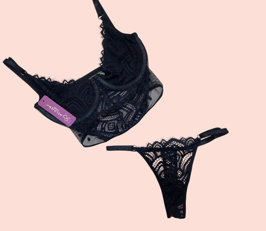Bustier Negro Selene Ref.05