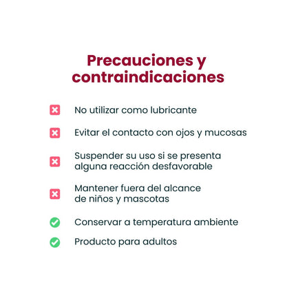 Aceite Sensual para Masajes Efecto Calor 45ml – Sen Íntimo