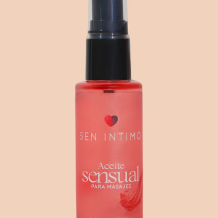 Aceite Sensual para Masajes Efecto Calor 45ml – Sen Íntimo