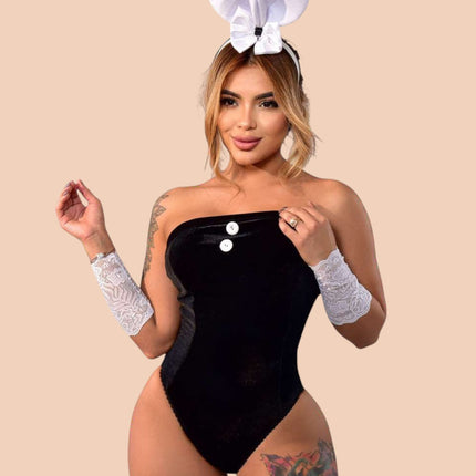 Disfraz Body Coneja Negro Ref.164