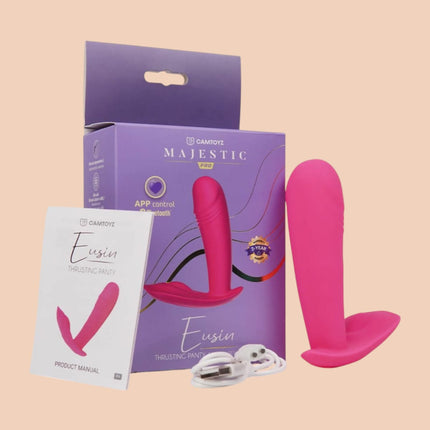 Vibrador Para Panty Con Penetrador Eusin Con App Camtoyz