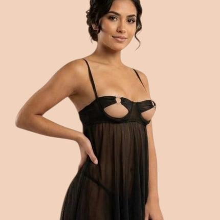 Baby Doll Negro Piercing BE1136-BKO