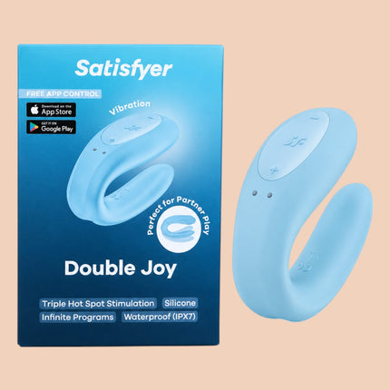 Satisfyer Double Joy Morado