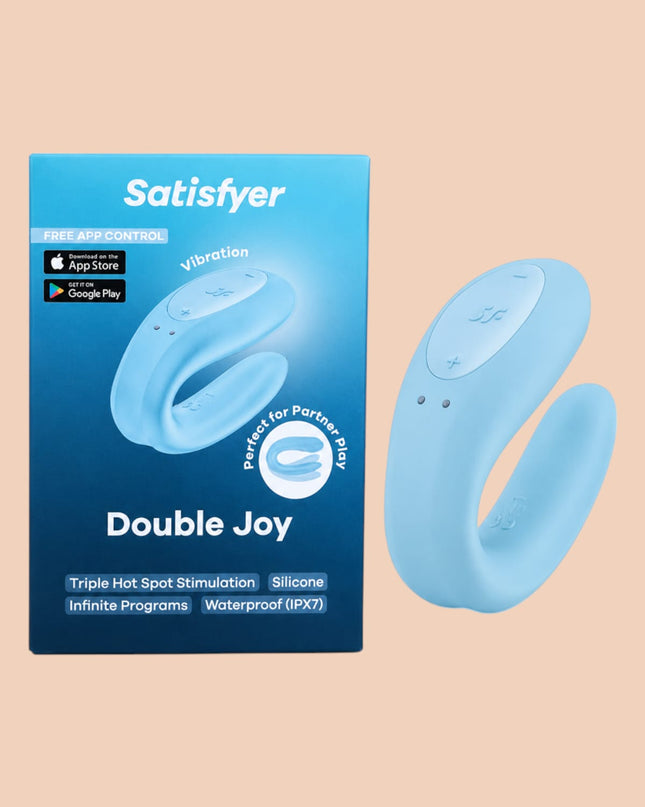 Satisfyer Double Joy Morado
