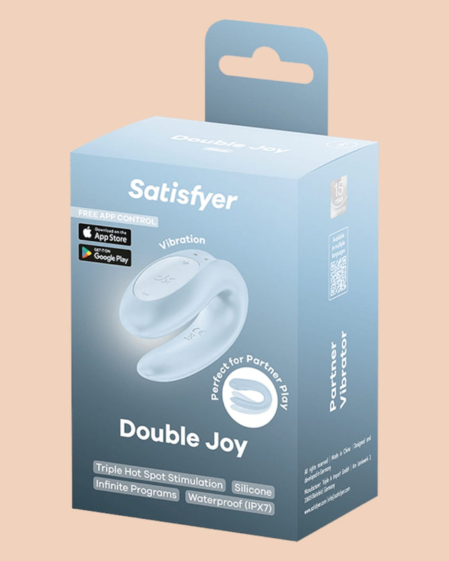 Satisfyer Double Joy Morado