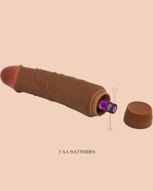 Vibrador Realístico Barbara Jeff Mulato