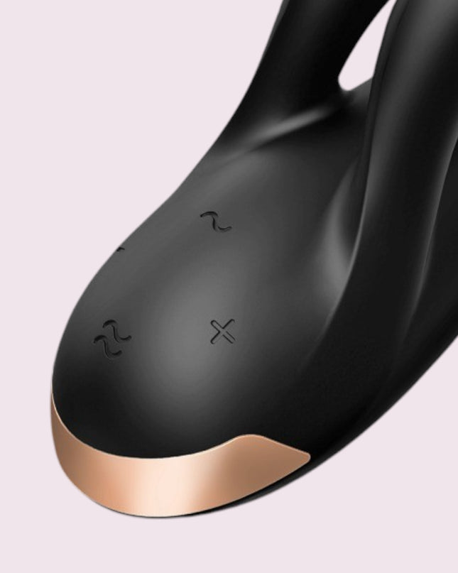 Vibrador Satisfyer Double Flex con App Negro