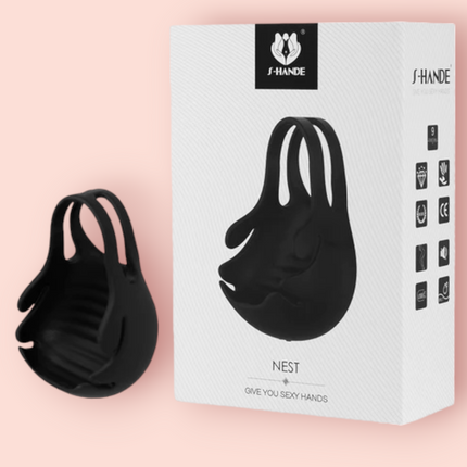Anillo vibrador Estimulador Testiculos Nest Shande