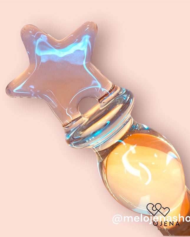 Dildo Vidrio Estrella 20 cm